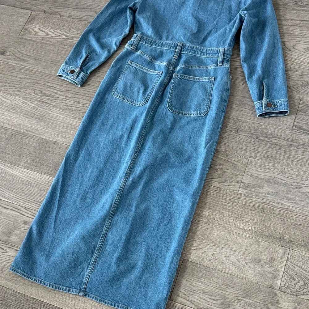 🌼UNIVERSAL THREAD🌼 NWT Blue Denim Shirt Maxi Dress, Size 4